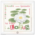 LiliPoints, Grille Côté jardin - Le Lotus (J018)
