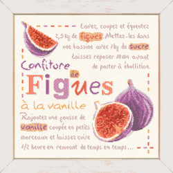LiliPoints, Grille Gourmandise - Confiture de figues (G025)