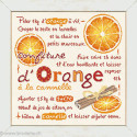 LiliPoints, Grille Gourmandise - Confiture d'orange (G024)
