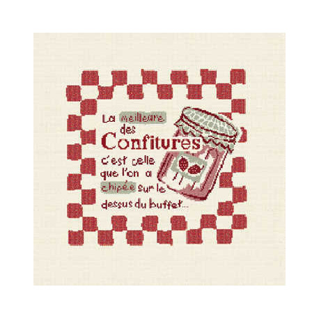 LiliPoints, Grille Gourmandise - La confiture (G004)