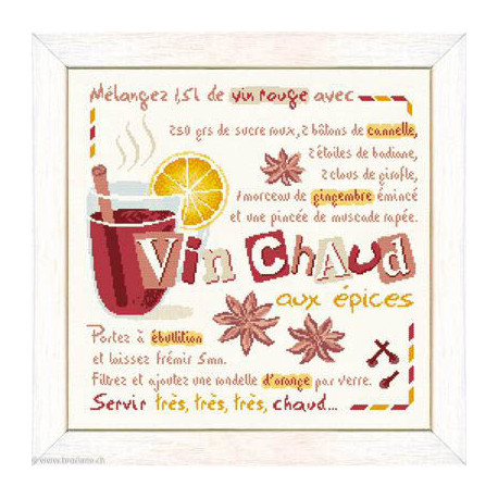 LiliPoints, Grille Gourmandise - le vin chaud (G034)