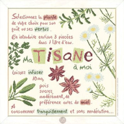 LiliPoints, Grille Gourmandise - Tisane (G020)