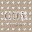 LiliPoints, Grille Mariage - OUI (M004)