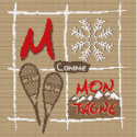 LiliPoints, Grille Montagne - M comme Montagne (H005)