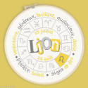 LiliPoints, Grille Zodiaque Lion (LIU008)