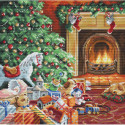 Luca-S Leti Stitch, kit Cozy Christmas (SLETIL8009)