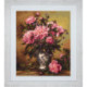 Luca-S, kit canevas petits points Vase of Peonies (LUCAG543)