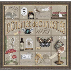 Madame la Fée, grille Cabinet de curiosités (FEE153)