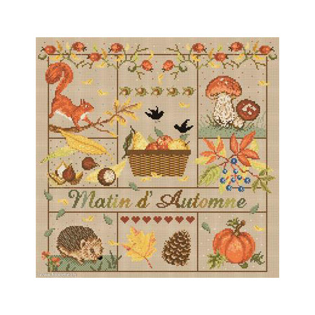 Madame la Fée, grille Matin d'automne (FEE068)