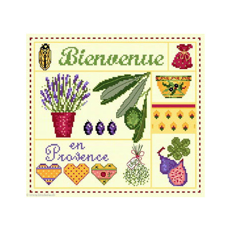 Madame la Fée, grille mini Bienvenue en Provence (FMINI045)