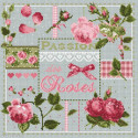 Madame la Fée, grille mini Passion des Roses (FMINI085)