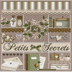 Madame la Fée, grille Petits Secrets (FEE074)