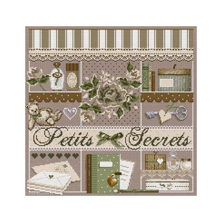 Madame la Fée, grille Petits Secrets (FEE074)