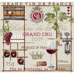 Madame la Fée, grille Vin de France (FEE147)