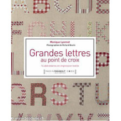 Marabout, livre Grandes Lettres au Point de croix (E1085298)