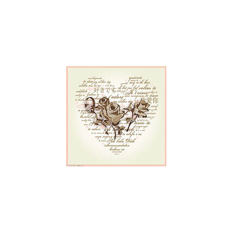 Marie Coeur, kit Coeur de rose (MC1153-4783)