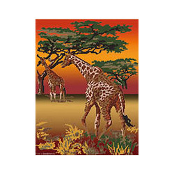 Marie Coeur, kit Savane girafes (MC1709-4722)