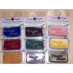 Mill Hill, Frosted Glass Beads (MHFGB)