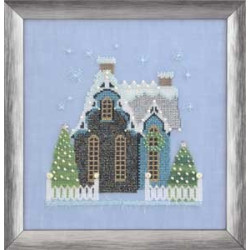 Mirabilia Nora Corbett, grille Little Snowy Blue Cottage (NC163)