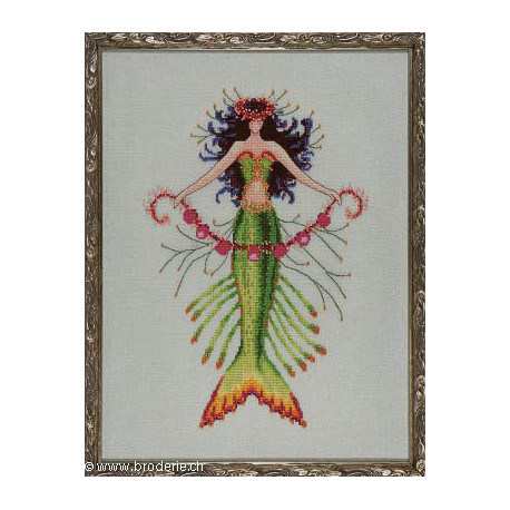 Mirabilia Nora Corbett, grille Mermaid Coral charms (NC193)