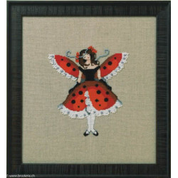 Mirabilia Nora Corbett, grille Miss ladybug - insect (NC260)