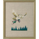 Mirabilia Nora Corbett, grille Winter Owl Holiday in the Forest (NC275)