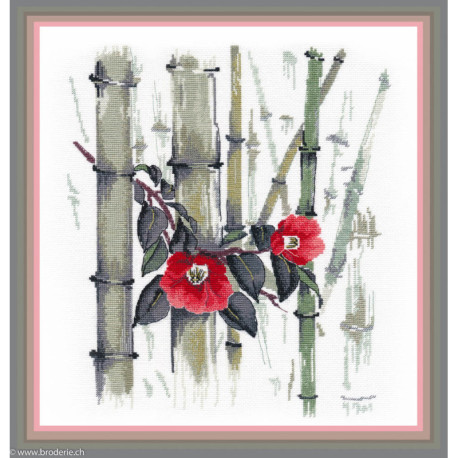 Oven, kit Camellias in Bamboo Grove S1268 (OV1268)