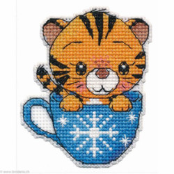 Oven, kit Magnet Tiger in a cup (OV1431)