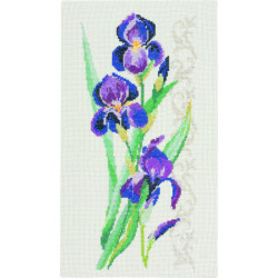 Permin, Kit facile Iris violets (PE90-4837)