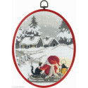Permin, kit Père-Noël et lanterne (PE92-7637)