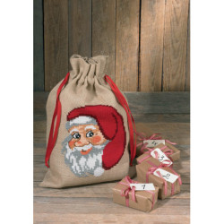 Permin, kit sac de noël Père-Noël (PE90-5217)