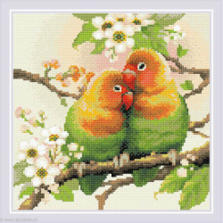 Riolis, kit diamant Lovebirds (RIAM0059)