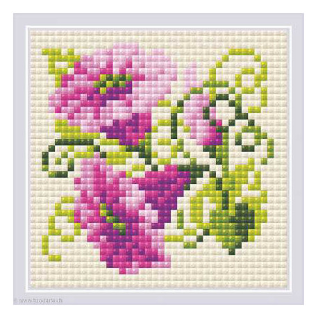 Riolis, kit diamant Purple Bindweed (RIAM0030)