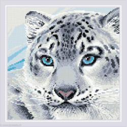 Riolis, kit diamant Snowy Leopard (RIAM0040)