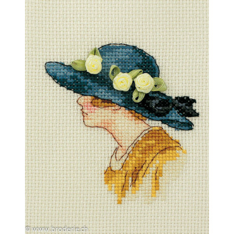 RTO, kit "Lady in a Blue Hat ", series Miniature (RTOEH303)