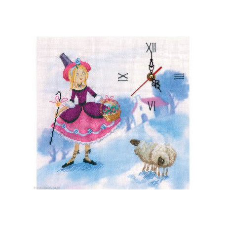 RTO, kit clock "Shepherd girl" (RTOM40017)
