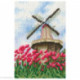 RTO, kit Moulin à vent blanc et tulipes (RTOC284)