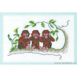 Thea Gouverneur, kit les trois singes (G1031)