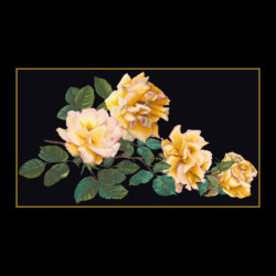 Thea Gouverneur, kit Roses jaunes (G0429.05)