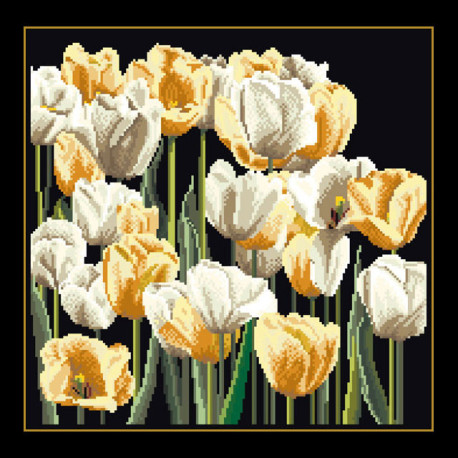 Thea Gouverneur, kit Tulipes jaunes (G3065.05)