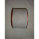 Vaupel, bande à broder 10 cm lin ficelle bordé doré-rouge (1001-890)