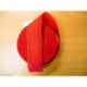 Vaupel, bande à broder 5cm rouge avec jours (995-1-5)
