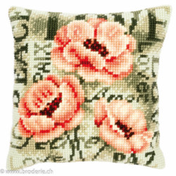 Vervaco, kit coussin coquelicots (PN0144839)