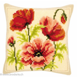 Vervaco, kit coussin coquelicots (PN0144874)