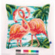 Vervaco, kit coussin Flamands roses (PN0155019)