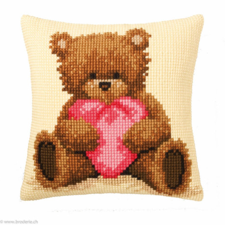 Vervaco, kit coussin Ours Je t'aime (PN0011090)