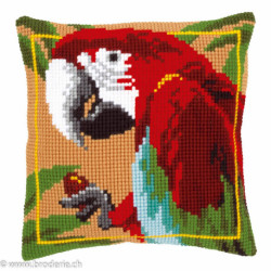 Vervaco, kit coussin Perroquet (PN0021698)