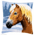 Vervaco, kit coussin Tête de cheval en hiver (PN0157077)