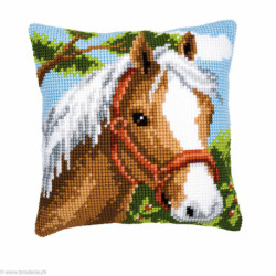 Vervaco, kit coussin Un cheval (PN0008624)