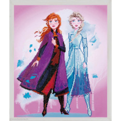 Vervaco, Kit Diamant Disney Frozen 2 Elsa et Anna (PN0185089)